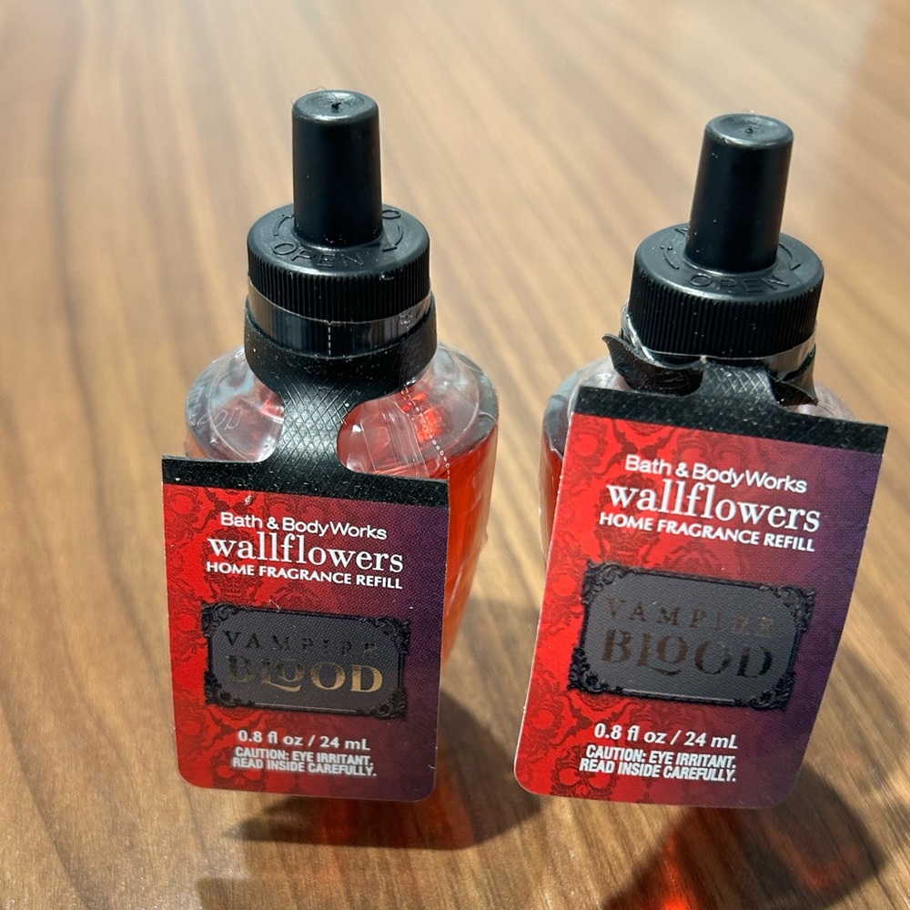 2 Bath & Body Works Vampire Blood Wallflowers
